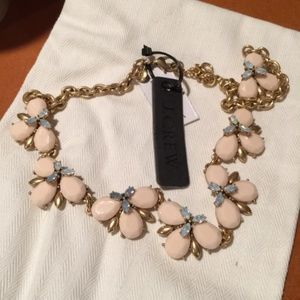 Peach and Gold J.Crew Necklace New with Tags!